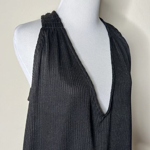 Free People No Excuses Black Ribbed Tank - Picture 4 of 10
